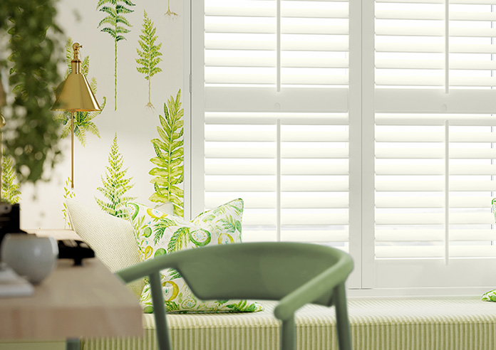 Kensington, Off White - Full Height Plantation Shutter - Image 5